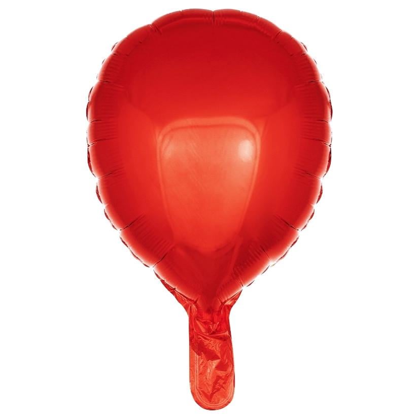 18 inç Lateks Şekilli Kırmızı Renk Balon