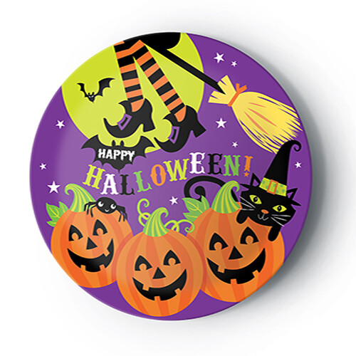 8'li Karton Tabak Halloween