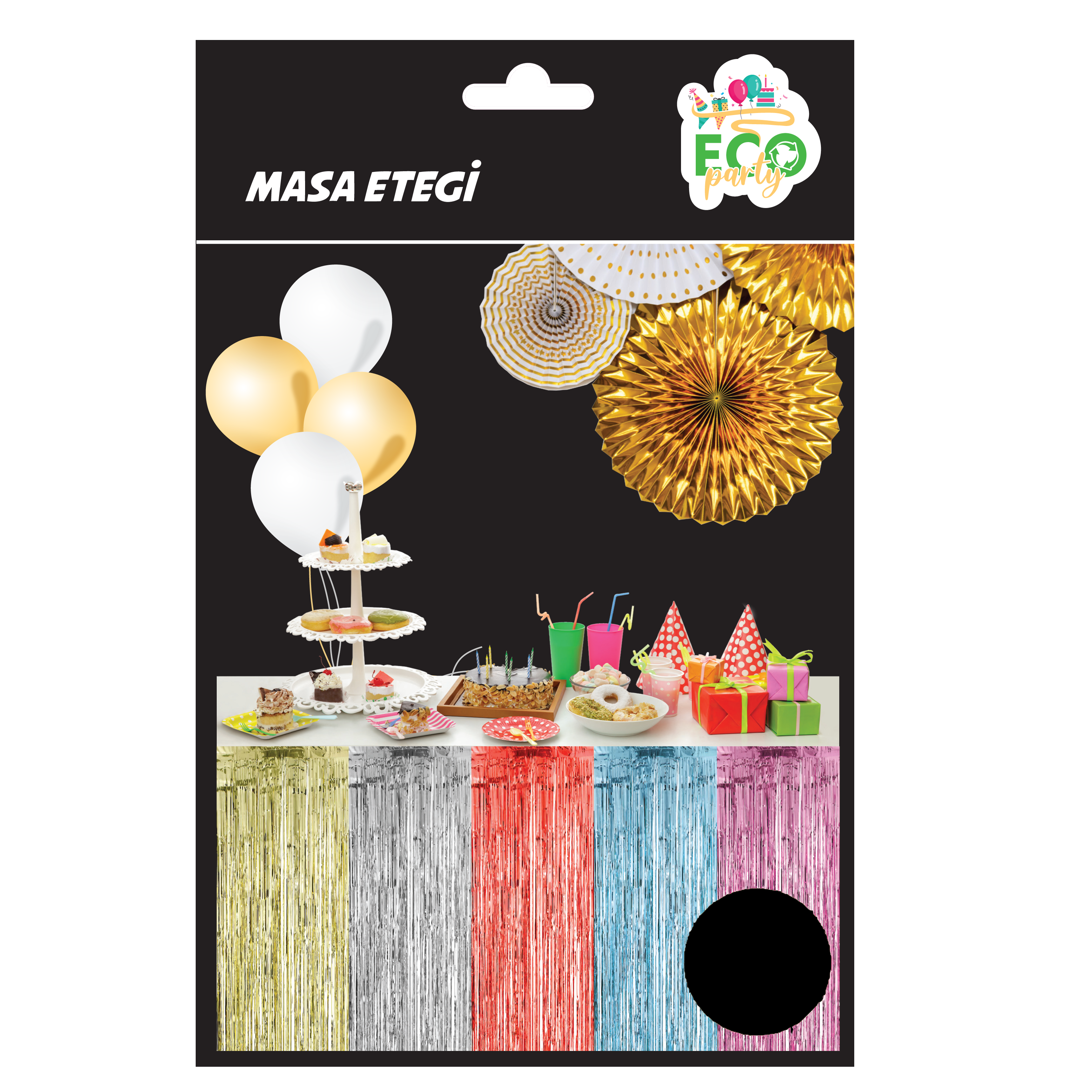 Eco Masa Eteği Siyah