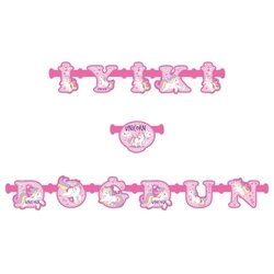 İyi Ki Doğdun Banner Unicorn