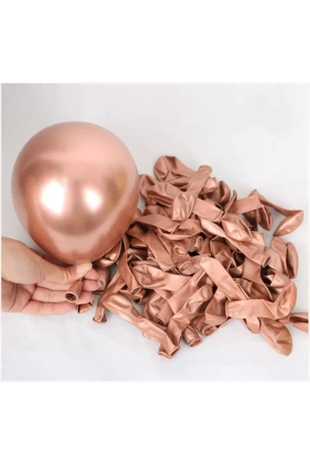 Krom Rose Gold Balon 12inc (50 Adet)