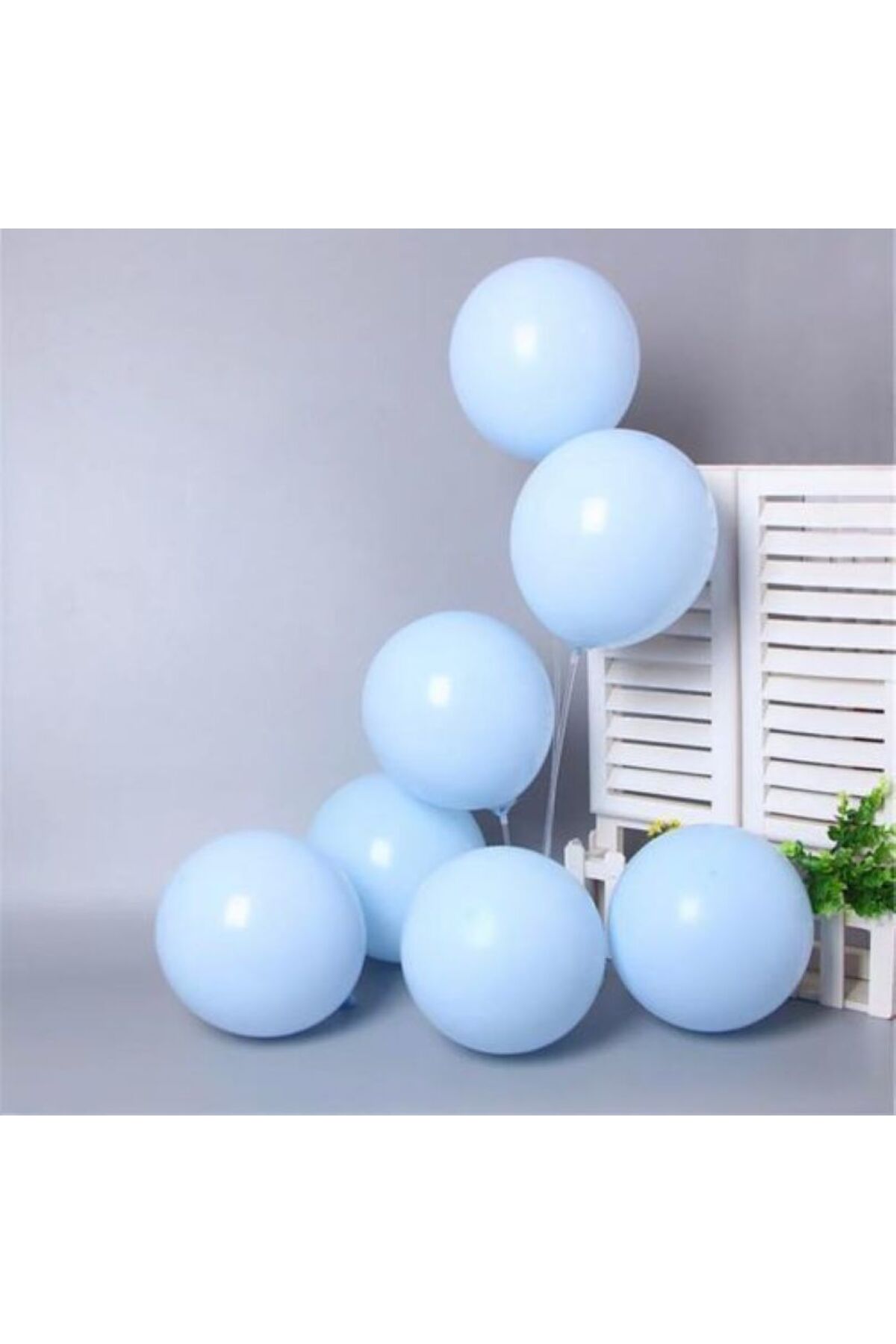 Makaron Mavi Balon 10inc (100) Adet