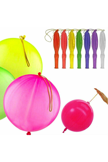Punch Balon Karışık Renk (100 Adet)