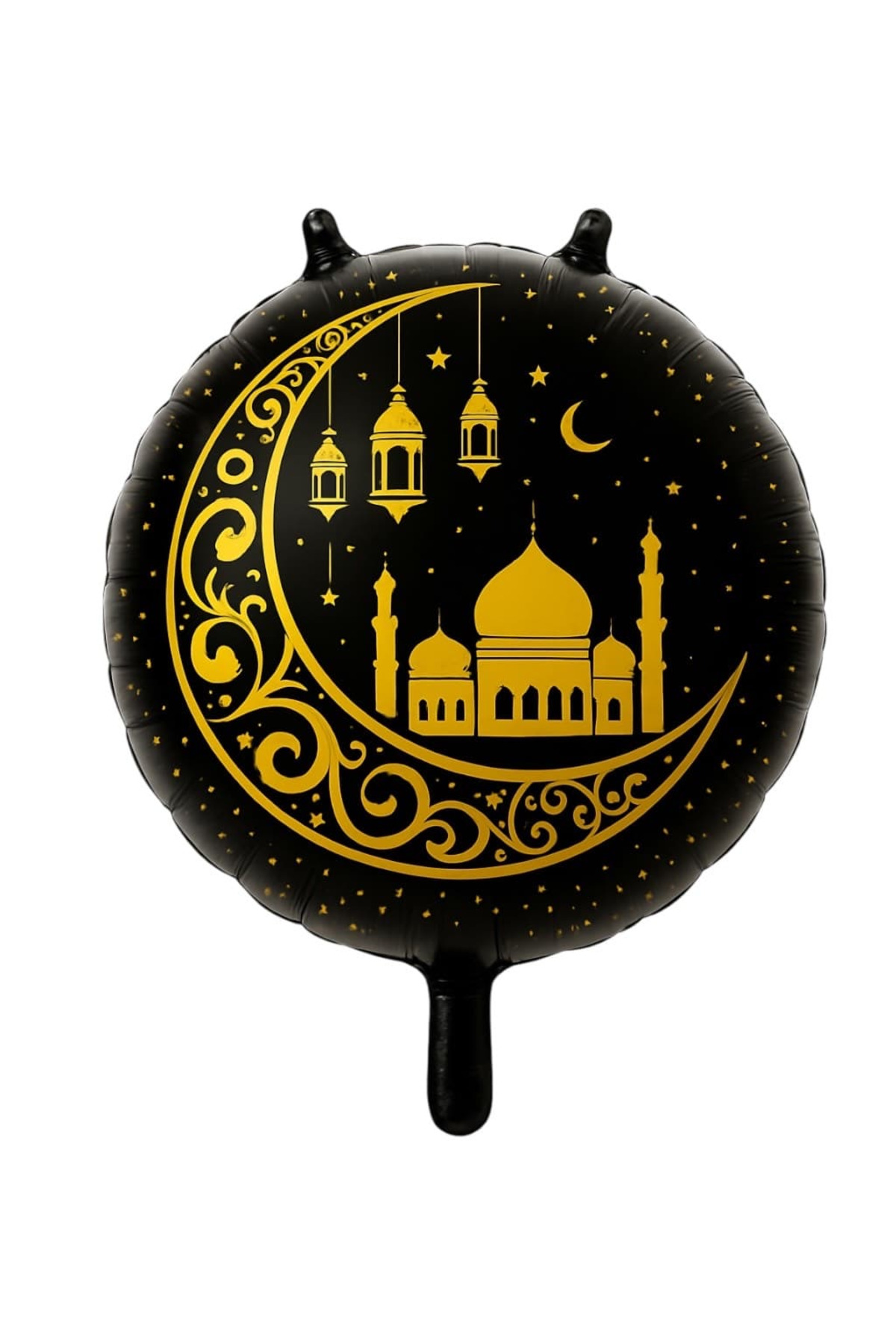 ramazan cami ay şeklinde yazılı folyo balon