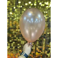 Metalik Rose Gold Balon 10inc (100) Adet