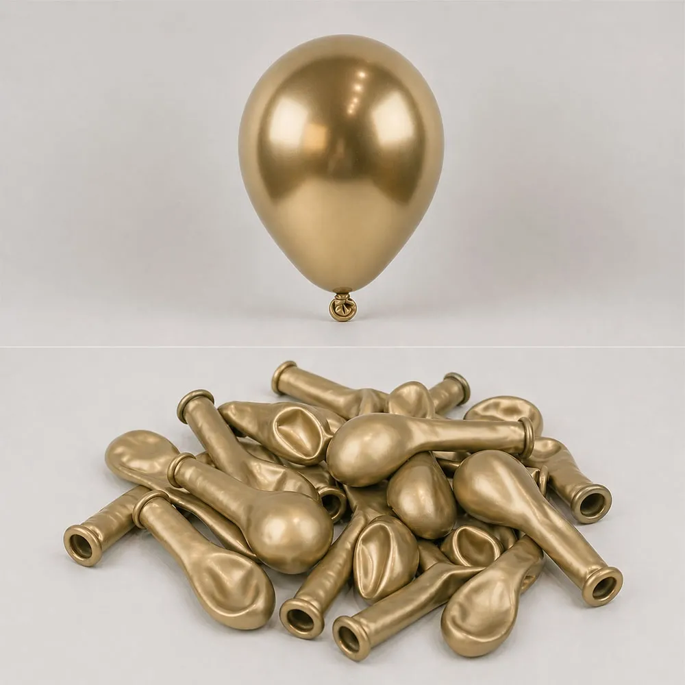 Krom Gold Balon 5inc (100 Adet)
