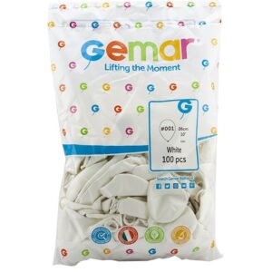 Gemar G90 10inc Pastel Balon - Beyaz