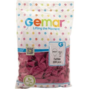 Gemar G90 10inc Pastel Balon - Fuşya
