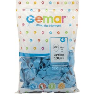 Gemar G90 10inc Pastel Balon - Açık Mavi