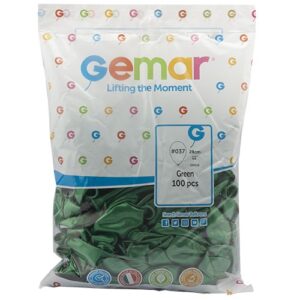 Gemar G110 11inc Metalik Balon - Yeşil