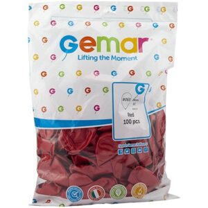 Gemar G110 11inc Metalik Balon - Kırmızı