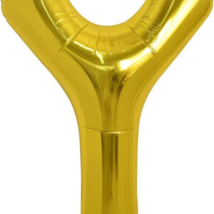 Tüm harfler Harf Balon Altın Gold 78cm büyük boy