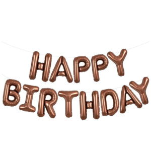 Happy birthday balon Tüm Renkler DEV BOY 30cm harfler