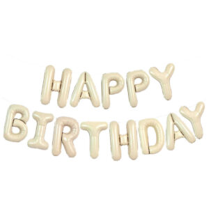 Happy birthday balon Tüm Renkler DEV BOY 30cm harfler