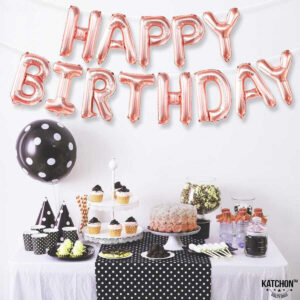 Happy birthday balon Tüm Renkler DEV BOY 30cm harfler