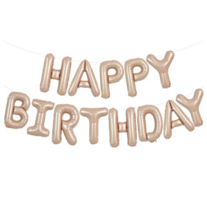 Happy birthday balon Tüm Renkler DEV BOY 30cm harfler