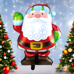 Yılbaşı Noel baba ayaklı veya sakallı seçenekler dev boy