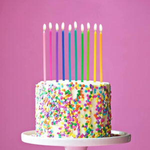 Pasta mumu 6'lı karışık renkler