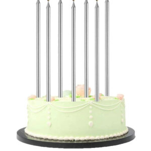 Pasta mumu 6'lı 13cm gümüş kaliteli