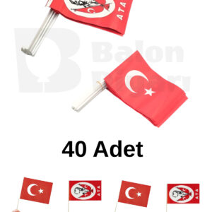 Milli Bayram 23 nisan Süsleme Paketi Bayrak Türk Bayrak Flama atatürk