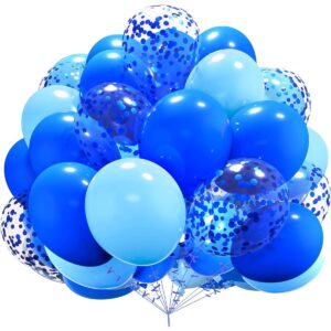 Konfetili Balonlar 40'lı Paket Doğum Günü Süslemeleri Premium Lateks Balonlar