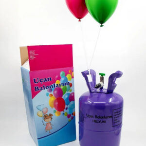 2.2 Litre Helyum Tüpü - Hafif ve Taşınabilir Helyum Gaz Tüpü, Uçan Balon Şişirme İçin Uygun