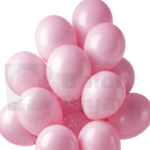40 Adet Pembe Renk Balon – Helyum Uyumlu, Kaliteli Ve Dayanıklı