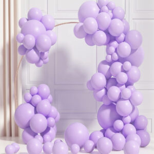 25 Adet Mor Renk Balon – Helyum Uyumlu, Kaliteli Ve Dayanıklı