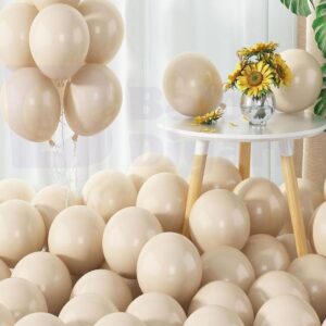 10 Adet Deniz kumu Renk Balon – Helyum Uyumlu, Kaliteli Ve Dayanıklı