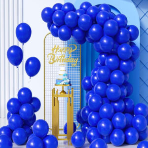 10 Adet Lacivert Renk Balon – Helyum Uyumlu, Kaliteli Ve Dayanıklı