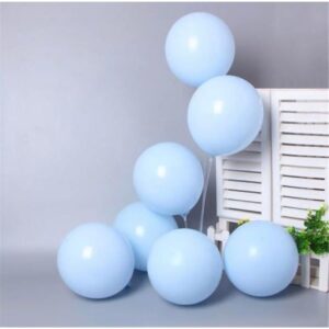 10 Adet Makaron Renkli Balon Seti – Pastel Tonlarla Şıklık! ✨