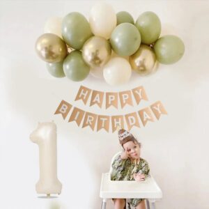 Doğum Günü Dekor Seti – Şık ve Doğal Atmosfer 🎈