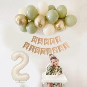 Doğum Günü Dekor Seti – Şık ve Doğal Atmosfer 🎈