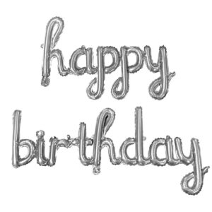 EL YAZILI HAPPY BİRTHDAY FOLYO BALON