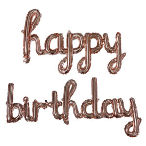 EL YAZILI HAPPY BİRTHDAY FOLYO BALON