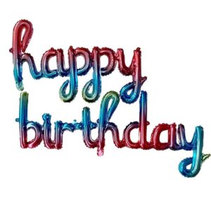 EL YAZILI HAPPY BİRTHDAY FOLYO BALON