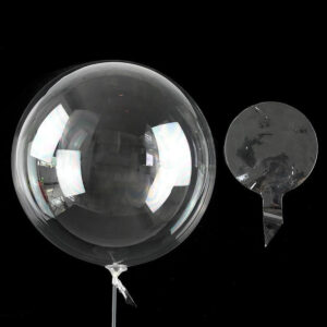 şeffaf bobo balon 1 adet 18inc