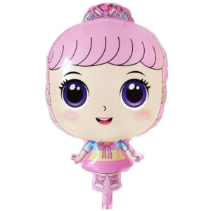 🎀 Kız Pembe Folyo Balon – Sevimli ve Şık! 🎈