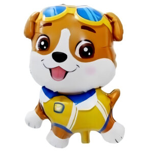 🐶 Sevimli Bekçi Köpek Folyo Balon – Partilere Neşeli Dokunuş! 🎈✨