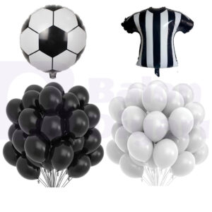 Siyah Beyaz Taraftar Temalı Balon Seti Beşiktaş