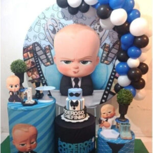 Patron Bebek Konsept Doğum Günü Seti 50 Adet Balon