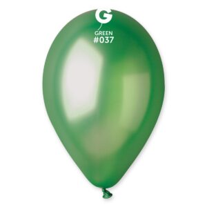 Gemar Metalik Balon 27-30cm Made in İtaly - Yeşil